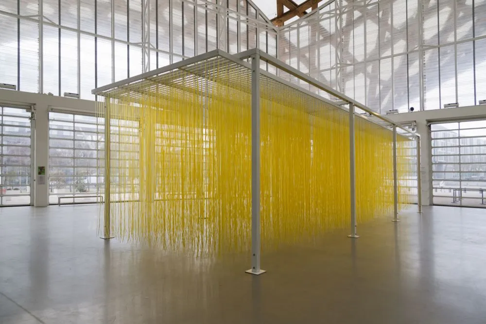 Jesús Rafael Soto's Pénétrable BBL Jaune Goes on Public Display at Serpentine