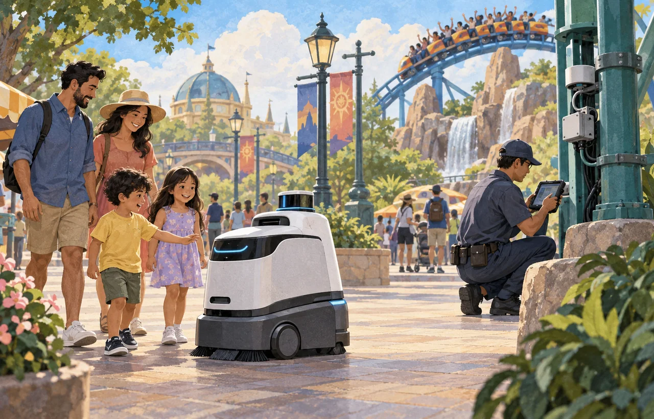 How Robots and AI Are Changing the Future of Theme Parks