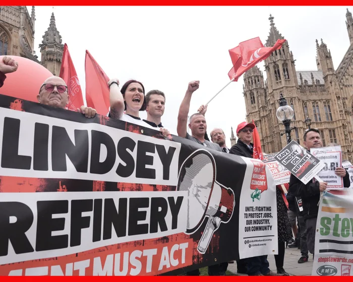 Job cuts at Lindsey oil refinery as UK GDP growth is revised upward