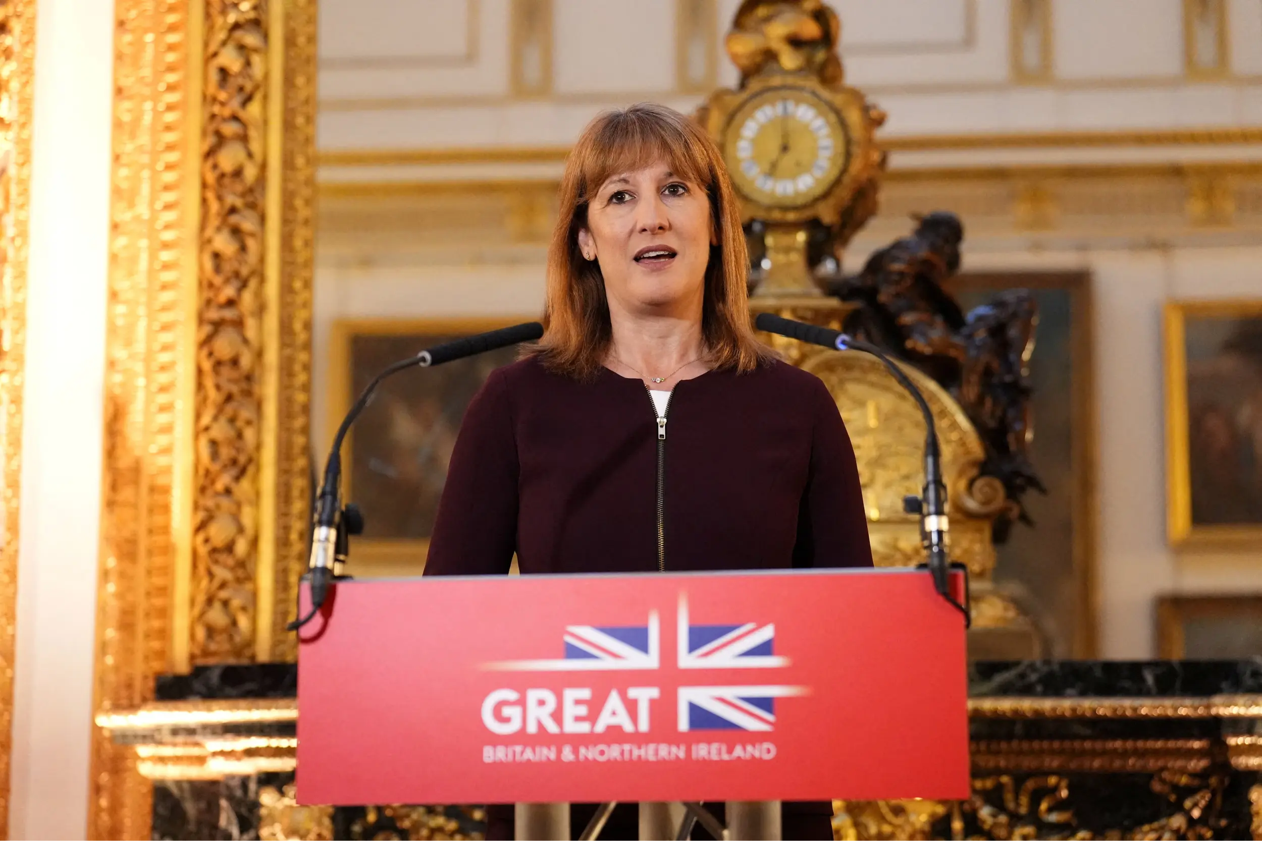 UK Finance Minister Rachel Reeves speaking on easing visa rules to attract global talent after Trump’s restrictions