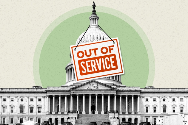 US Capitol building during federal government shutdown, October 2025
